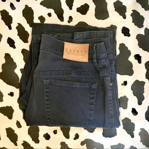Navy blue Ralph Lauren mom jeans